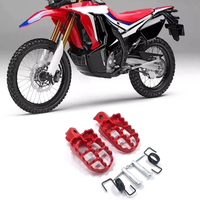 AliExpress NONE Red Foot Pegs Rest Footpegs for Yamaha TW200 PW50 PW80 Fit Honda CRF50 CRF70 KX65 KLX110 Pitbike Dirt Bike 50-160cc Motocross