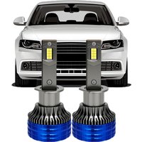 150W H1 Single Beam 6000K white Car Headlight Bulbs with Double Copper Tube Cooling fan Headlight Bulbs