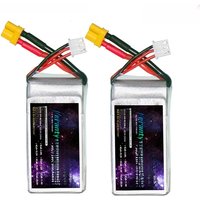 TERANTY 2S 7.6V 930mah 90C HV Lipo Battery Lihv Battery For FPV RC Drones With XT30 XT60 JST DEANS T Connector for Boat Car Toy