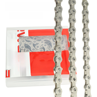 AliExpress RacewoRK E-Bike Chain 8 9 10 11 12 Speed Electric Sport Bicycle Chains 136 Links Anti-Rust Ebike Parts With Magic Buckle