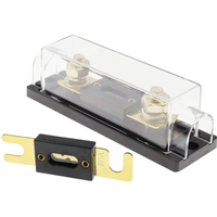 Car Auto Fuse Holder Bolt-on Fuse Automotive Audio Fuse Holders Fusible Link with 40 50 80 100 125 150 250 300 400A Amp