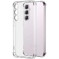 Shockproof Clear Silicone Phone Case For Samsung Galaxy S25 S24 S23 S22 Ultra S21 S20 FE S10 S9 Note 20 Ultra 10 Plus Soft Cover