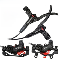 AliExpress NONE ZOOM HB-876 Bicycle Hydraulic Disc Brake Set IS PM 160mm MTB Brakes Oil Pressure Bike Brake Caliper Hydraulic Brakes for Bikes