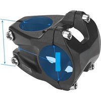 AliExpress NONE UNO MTB Mountain Bike Stem 35mm Clamp 0 Degree Bicycle Stem 35/45mm Short Bar Riser High-Strength Handlebar Extender