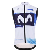 AliExpress MOVISTAR New Movistar Summer Night Riding Jersey Specific Windproof and Waterproof Charging Vest, Highway Mountain Specific Unisex