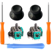Joysticks Replacement for XBox One Series S X Core Controller Analog Stick 3D Thumbstick Sensor Module Potentiometers Repair Kit