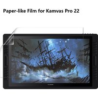 Protector Paper-like Film Compatible for Huion Graphic Tablet Kamvas Pro 22/ Kamvas 22 Plus Matte Film