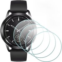 5-1PCS Screen Protector Film for Xiaomi Watch S3 HD Clear Anti-scratch 9H Hardness Tempered Glass Film Cover for Xiaomi Watch S3