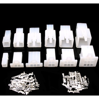 AliExpress EARU 10/20Set 2.8mm 2/3/4/6/9 Pin Automotive 2.8 Electrical Wire Connector Male Female Cable Terminal Plug Kits Motorcycle Ebike Car