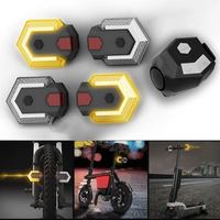 AliExpress NONE Bike Light LED Bicycle Wireless Remote Control Turn Signal Horn Taillight Warning Lamp Waterproof Outdoor Cycling Accessories