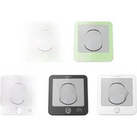 LCD Digital Waterproof For Water Splashes Bathroom Wall Clock Shower Clocks Timer Temperature Humidity Kitchen Wash Room Timers