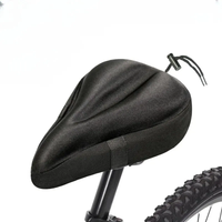 AliExpress Bike Seat Cover Gel Spong Comfortable Exercise Bike Seat Cushion Cover Soft for Cycling Class Mountain Stationary Bikes
