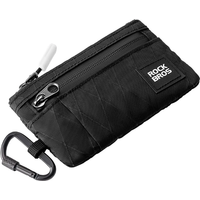 AliExpress ROCKBROS Portable Wallet Card Bag Ultra-Light Stylish Sports Mini Credit Card Wallet with Hang Lock Compact Storage Bag