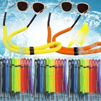 1/8Pcs Colorful Floating Sports Glasses Outdoor Adjustable Strap Anti Slip Glasses Cord Rope Eyeglasses Chain Retainer Holder