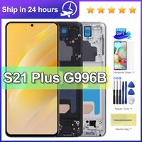 For Samsung S21 plus LCD Display Touch Screen Digitizer Replacement for SM-G996B G996U G996W G996 with Frame Assembly