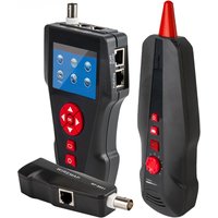 NOYAFA NF-8601 Network Cable Tester LCD Display Cable Tracker with PoE/PING Measure Length Wiremap Tester Ethernet Cable Tester