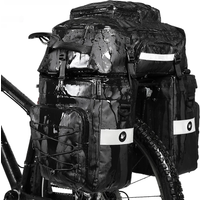 AliExpress Rhinowalk Mountain Road Bicycle Bike 3 in 1 Trunk Bags Cycling Double Side Rear Rack Tail Seat Pannier Pack Luggage Carrier