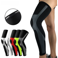 AliExpress XQWOXQ 1 PC Outdoor Sport Whole Leg Compression Sleeve - Full Leg Knee Brace for Men Women, UV Leg Support Sleeves, Cycling Leg Warmers