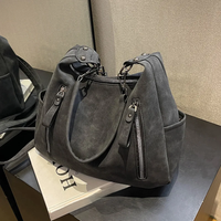 Women Crossbody Bag Luxury Designer Oblique Cross Single Shoulder Bag Large Capacity Handbags Retro Matte PU Leather Hobos