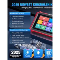 NEW lifetime free Kingbolen K8 Elite Bidirectional Scan Tool, 34+ Services, ECU Coding Full System Support CANFD DoIP, FCA