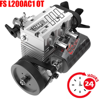 Elasticity-Moteur Nitro L200AC refroidi par air, moteur 4 temps à double intervalles, kit de bricolage, modèle de jouet, en stock
