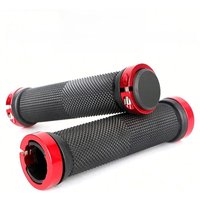 AliExpress pinmoap Bicycle Grips Rubber For MTB Mountain Bike Shockproof Anti-Slip Handlebar Cover Lock On Ergonomic Cycling Handle Bar Accessories