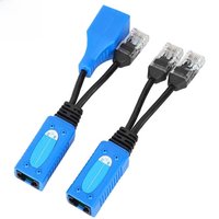 uPOE cable kit RJ45 splitter combiner CCTV POE Adapter Cable Passive Power Cable For IP Camera
