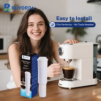 Buyorda Coffee Machine Water Filter Replacement for Jura Clearyl White Compatible with for Jura E8 ENA Series Automatic Machines