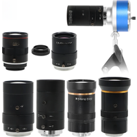 2.8-12mm 8-50mm 6-12mm 5-50mm 6-60mm F1.4 F1.6 CCTV Security Camera Lens C Mount Manual Zoom Lens for Industrial Security Camera
