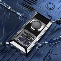 New Voice-controlled Intelligent Ignition Flame Switching Transparent Visual Inflatable Windproof Lighters & Smoking Accessories