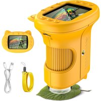 Digital Microscope for Kids Toys 1000X Handheld Microscope with 2.4" IPS Screen, Science Toy with Photo & Video Capture