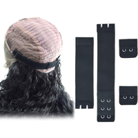 4PCS Wig Accessories, Adjustable Elastic Band, Adjustable Wig Straps With Hooks For Lace Front Wig Or DIY Use
