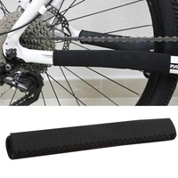 AliExpress NONE 4PC Bicycle Frame Protection Ultralight MTB Bike Frame Protector Chain Rear Fork Guard Cover Cycling Chain Cover Black
