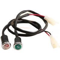 ATV Off-Road Motorcycle Modification Accessories Neutral Light 12V LED Indicator Light Suitable For 90 110 125 150 200 250 300cc