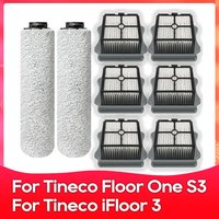 Fit For ( Tineco iFloor 3 Breeze Complete, FLOOR ONE S3 Breeze ) Parts Accessories Roller Brush Hepa Filter Vacuum Cleaner Kit