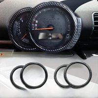 For MINI ONE Cooper S F56 F55 F57 Clubman F54 Countryman F60 Car Tachometer Decoration Cover Sticker Interior Accessories