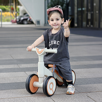 Kids 4-Wheel Twist Scooter for Ages 2-8 Safe Children Balance Bike Adjustable Height Toddler Four-Wheeled Steering Car