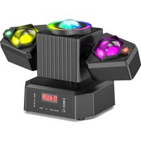LeLeght Two-armed Stage light RGBW 4-IN-1 Lighting Effect and Starry Effect Controlled DMX512 For Party Concert Church Wedding image 3
