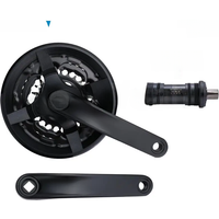 AliExpress Shimano SHIMANO TOURNEY TY - MTB Crankset Groupset include FC-TY301 42-34-24T 170mm 3x8/7/6-speed and Bottom Bracket Original