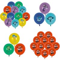 12Pcs Inside Out Latex Balloon Set Party Supplies Boy Girl Birthday Party Baby Shower Party Decorations Kid Toys Classic Toys
