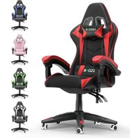 Gaming Chair Office Chair Desk Chair Swivel Heavy Duty Chair Ergonomic Design with Cushion and Reclining Back Support image 4