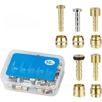 AliExpress Deemount 50 Pcs Bicycle Brake Olives oil needle/Inserts for SHIMANO BH90 BH59 SRAM Magura Tektro Cycle Hydraulic Brake Connector Parts