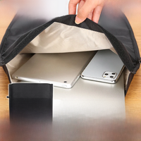 Notebook Signal Shielding Bag Faraday Bag Rfid Anti-Theft Mobile Phone Anti-Radiation Faraday Bag Car Key Signal Blocker Case