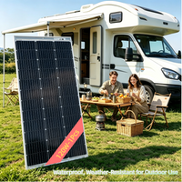 JINGYANGPV 120 Watt & 240 Watt, hohe Umwandlungsrate, wetterbeständig, Photovoltaik-Stromerzeugung, Energiespeicher-Stromerzeugung, geeignet für Wohnmobile, Yachten, Haushalte, Dächer und den