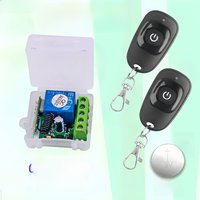 KEBIDU 433Mhz Universal Wireless Remote Control Switch DC 12V 1CH Relay Receiver Module RF EV1527 Learning Code Transmitter