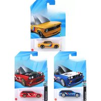 2025F Original Hot Wheels Car BMW 2002 Toys for Boys Scale 1/64 Diecast Vehicle HW 70s VS 90s Alloy Model Collect Birthday Gift