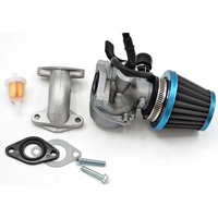 AliExpress NONE The New Universal Carburetor PZ19 19mm with Air Filter Carburetor for 70 90 110 125cc ATV Quad 4 Wheeler Dirt Bike Motorbike 
