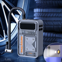 AliExpress NONE 6000MAH Portable Car Air Compressor 12V 150PSI Electric Cordless Tire Inflator Pump For Motorcycle Bicycle Boat AUTO Tyre Balls