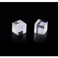 20*20*20mm Optical Glass Cube Beamsplitters Prism: Semi-Reflective and Semi-Transmissive Splitting Prism