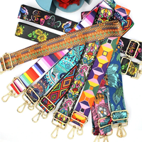 Fashion bag with Women's adjustable shoulder strap Rainbow Bag Accessories Nylon versatile cross Messenger bag strap